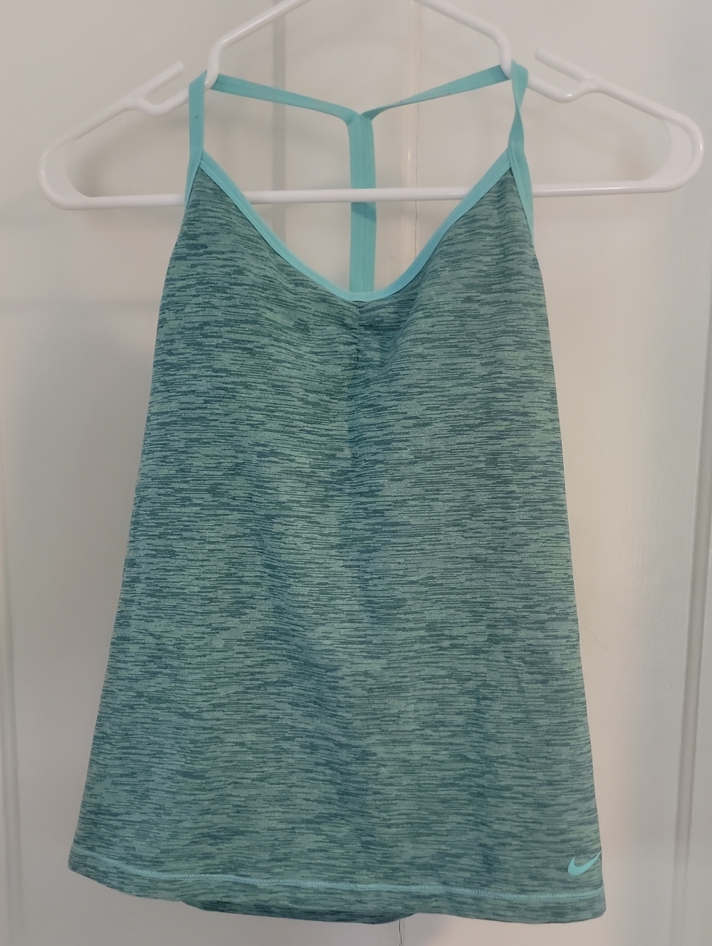 Nike Teal Space-Dye Racerback Camisole